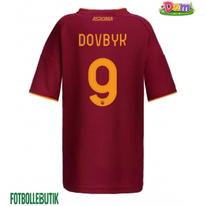 AS Roma Artem Dovbyk #9 Hemmatröja Kvinnor 2025-26 Kortärmad